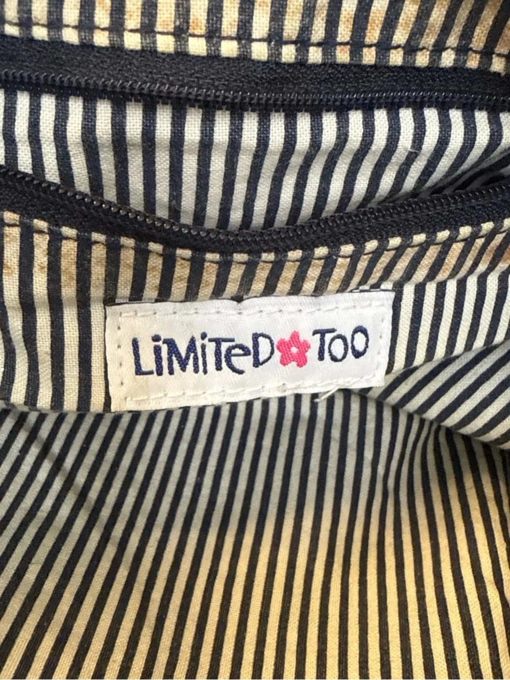 Limited Too Denim Hobo Shoulder Bag in Blue